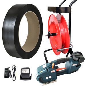 Akku Umreifungsgerät TES-Set PP-Band + Spender + Akku + Ladegerät