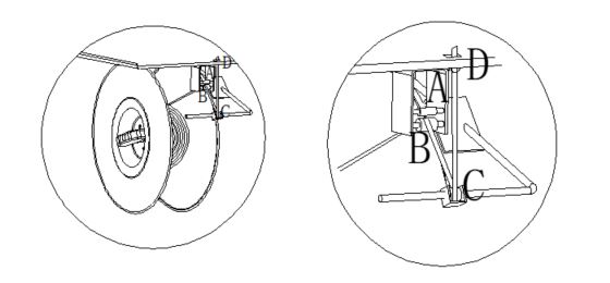 Halbautomatische Umreifungsmaschine für PP-Band 5-15mm