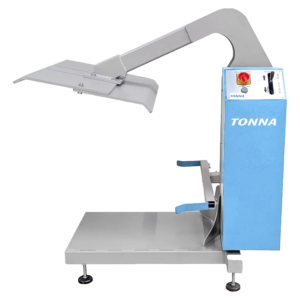 TONNA1100 Müllpresse für Container E1100L für 1100-l-Müllbehälter, Seitenansicht